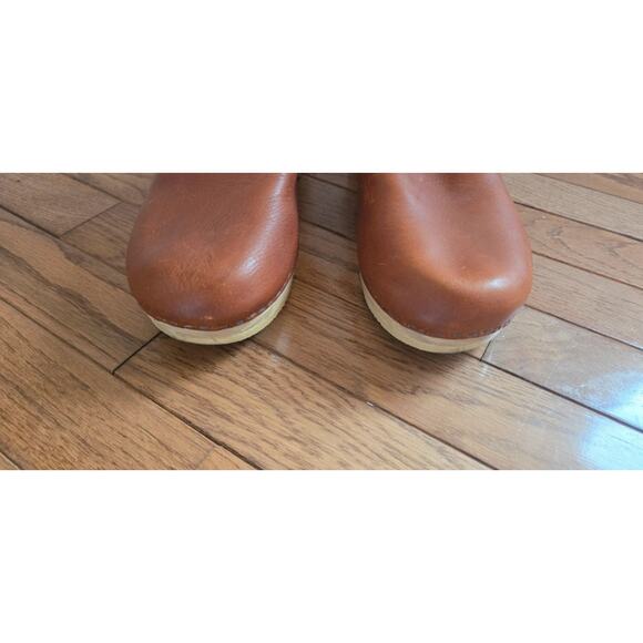 Sven brown leather womens clogs 43 11.5 12 - Picture 7 of 10
